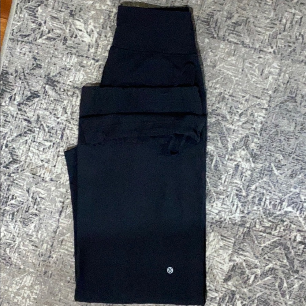 Lululemon wide leggings 6 drawstring ankle